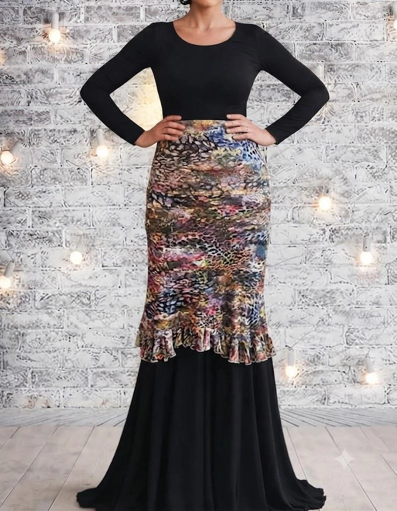 surjupe dentelle Flamenco #1